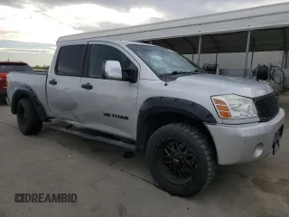 2007 Nissan Titan XE with VIN 1N6AA07A67N222438, listed as a Copart auction lot 81955584 with 230,036 mi miles and Salvage Title. Bid and sale history available at DreamBid. Image 4.