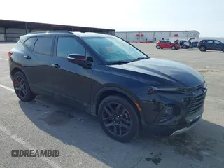 2020 Chevrolet Blazer LT with VIN 3GNKBDRSXLS606697, listed as a IAAI auction lot 41999153 with 69,303 mi miles and . Bid and sale history available at DreamBid. Image 1.