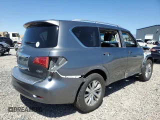 2016 Infiniti QX80 with VIN JN8AZ2NE6G9122933, listed as a Copart auction lot 67000034 with 172,925 mi miles and Salvage Title. Bid and sale history available at carsss.com. Image 3.