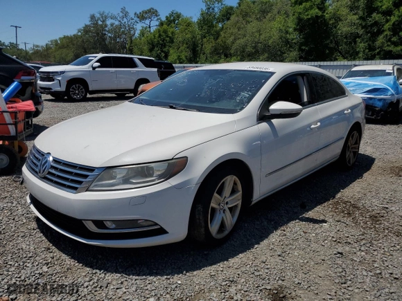 2013 Volkswagen CC Sport with VIN WVWBN7AN1DE553553, listed as a Copart auction lot 53480035 with 0 mi miles and Clean Title. Bid and sale history available at carsss.com. Image 1.