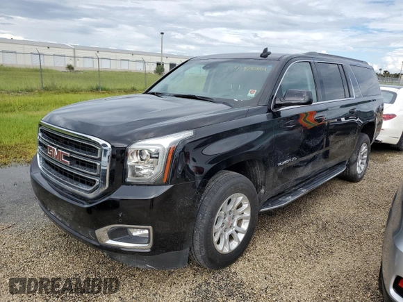 2020 GMC Yukon XL SLT with VIN 1GKS1GKC5LR122959, listed as a Copart auction lot 74590394 with 0 mi miles and Non Repairable. Bid and sale history available at carsss.com. Image 1.