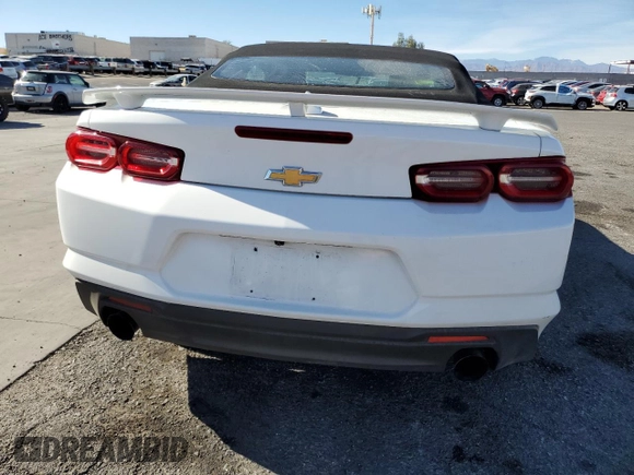 2019 Chevrolet Camaro 1LT with VIN 1G1FB3DX8K0109461, listed as a Copart auction lot 80312894 with 69,854 mi miles and Salvage Title. Bid and sale history available at carsss.com. Image 6.