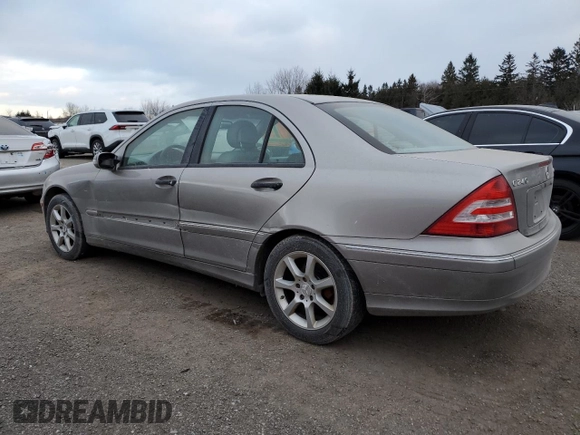 2005 Mercedes-Benz C 240 with VIN WDBRF81J75F611609, listed as a Copart auction lot 87253094 with 242,416 mi miles and Clean Title. Bid and sale history available at DreamBid. Image 2.
