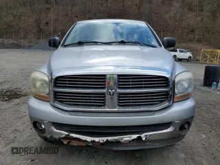 2006 Dodge 1500 SLT with VIN 1D7HU18276J139845, listed as a Copart auction lot 53490135 with 153,214 mi miles and Salvage Title. Bid and sale history available at carsss.com. Image 5.