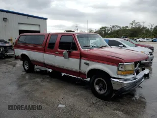 1992 Ford F-150 with VIN 1FTEX15N7NKB90791, listed as a Copart auction lot 86309504 with Not Provided miles and Salvage Title. Bid and sale history available at carsss.com. Image 4.