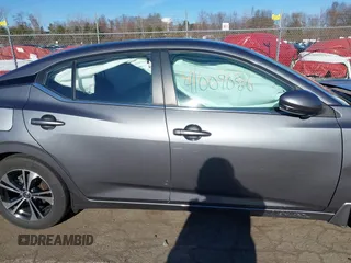 2020 Nissan Sentra SV with VIN 3N1AB8CV5LY257317, listed as a IAAI auction lot 41009086 with 63,048 mi miles. Bid and sale history available at carsss.com. Image 14.
