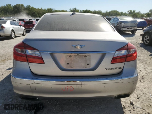 2012 Hyundai Genesis 5.0L with VIN KMHGC4DH2CU193483, listed as a Copart auction lot 74206584 with 191,101 mi miles and Salvage Title. Bid and sale history available at carsss.com. Image 6.