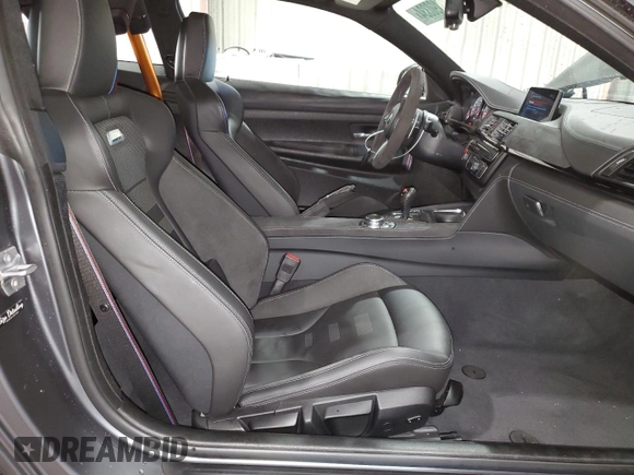 2016 BMW M4 with VIN WBS4S9C5XGK578945, listed as a Copart auction lot 73490334 with 3,382 mi miles and Salvage title. Bid and sale history available at DreamBid. Image 10.