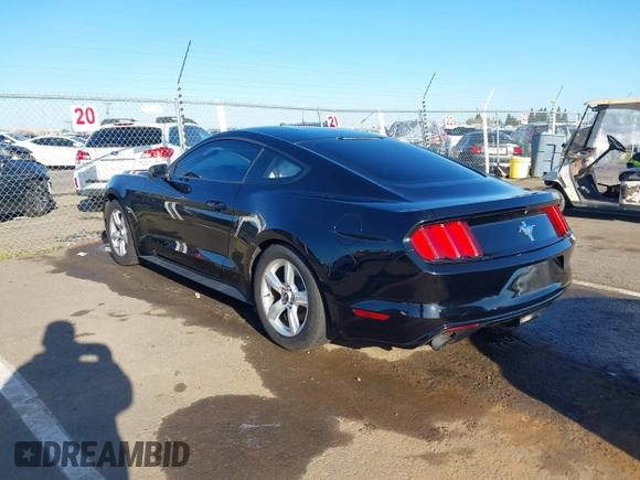2017 Ford Mustang V6 with VIN 1FA6P8AM0H5272817, listed as a IAAI auction lot 41938576 with Not provided miles and . Bid and sale history available at DreamBid. Image 3.