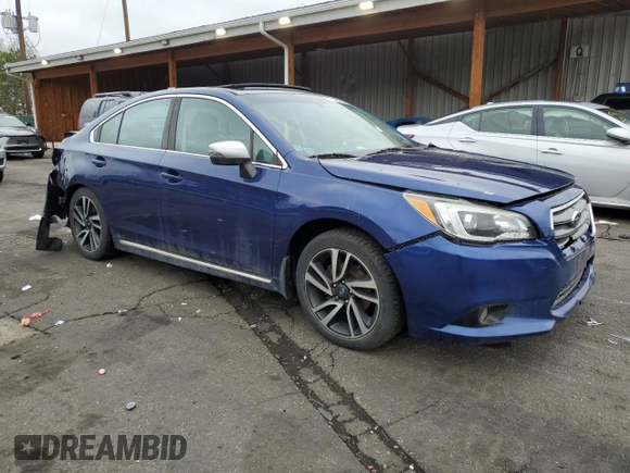 2017 Subaru Legacy Special Sports with VIN 4S3BNAR68H3039484, listed as a Copart auction lot 54585285 with 56,831 mi miles and Salvage title. Bid and sale history available at DreamBid. Image 4.