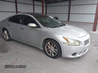 2009 Nissan Maxima SV with VIN 1N4AA51E49C861076, listed as a IAAI auction lot 41893064 with 124,774 mi miles and . Bid and sale history available at DreamBid. Image 1.