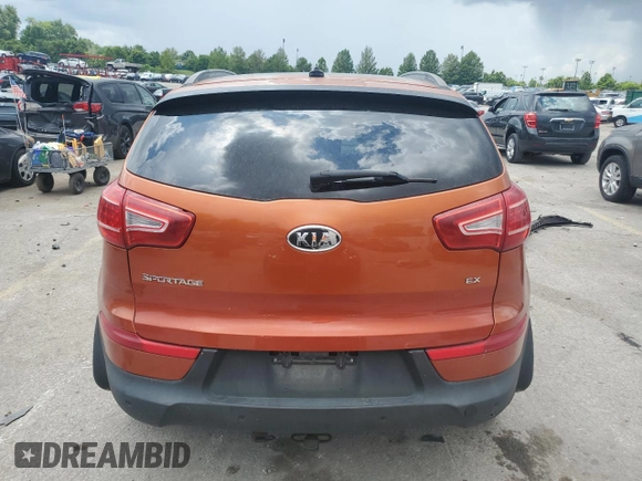 2011 Kia Sportage EX with VIN KNDPCCA2XB7097189, listed as a Copart auction lot 62690815 with 199,414 mi miles and Clean title. Bid and sale history available at DreamBid. Image 6.