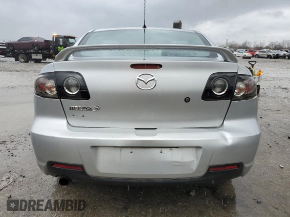 2007 Mazda Mazda3 i Sport with VIN JM1BK32F471705135, listed as a Copart auction lot 44245465 with 236,041 mi miles and Salvage Title. Bid and sale history available at carsss.com. Image 6.