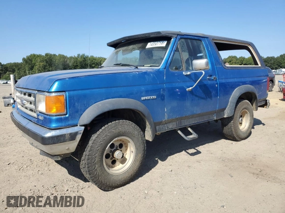 1988 Ford Bronco XL с VIN 1FMEU15N4JLA61223, выставлен на аукционе Copart как лот 74050714 с пробегом 25 825 миль миль и Чистый • Clean title. История ставок и продаж доступна на DreamBid. Изображение 1.