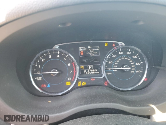 2017 Subaru Forester Premium with VIN JF2SJAGC7HH488972, listed as a Copart auction lot 44062173 with 142,088 mi miles. Bid and sale history available at carsss.com. Image 9.