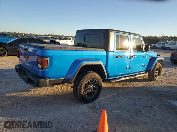 2024 Jeep Gladiator Sport z VIN 1C6HJTAG8RL127627, wystawiony jako Copart lot #87679635 z przebiegiem Nie podano mil oraz Nie do naprawy • Non repairable. Historia ofert i sprzedaży dostępna na DreamBid. Obrazek 3.