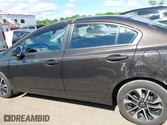 2013 Honda Civic EX with VIN 19XFB2F89DE213149, listed as a IAAI auction lot 42186336 with 125,602 mi miles and . Bid and sale history available at DreamBid. Image 14.