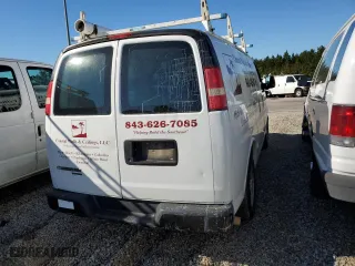 2012 Chevrolet Express Cargo Van with VIN 1GCSGAFX1C1137350, listed as a Copart auction lot 76128634 with 223,038 mi miles and Clean Title. Bid and sale history available at carsss.com. Image 3.