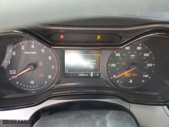 2024 Chevrolet Trax LS with VIN KL77LFE26RC123166, listed as a Copart auction lot 89300375 with 19,265 mi miles and Salvage Title. Bid and sale history available at carsss.com. Image 9.