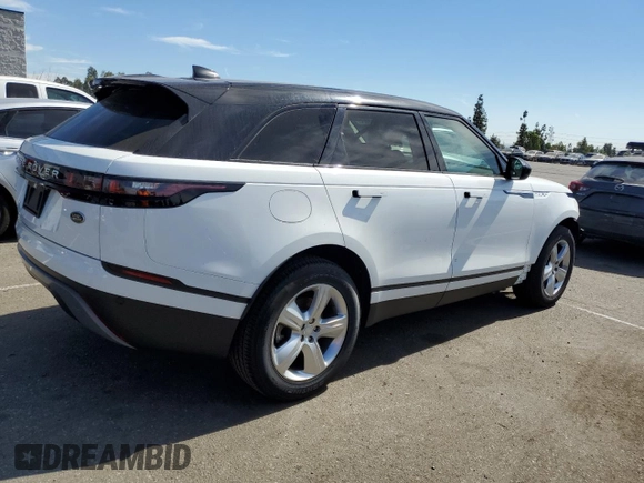 2023 Land Rover Range Rover Velar S with VIN SALYJ2EX9PA358129, listed as a Copart auction lot 73515324 with 17,589 mi miles and Salvage title. Bid and sale history available at DreamBid. Image 3.