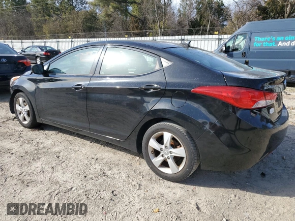 2013 Hyundai Elantra GLS z VIN 5NPDH4AE9DH388396, wystawiony jako Copart lot #48614055 z przebiegiem 96 982 mil mil oraz Szkoda całkowita • Salvage title. Historia ofert i sprzedaży dostępna na DreamBid. Obrazek 2.