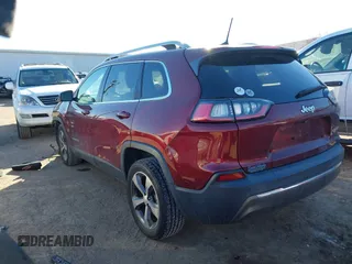 2019 Jeep Cherokee Limited with VIN 1C4PJLDB5KD185344, listed as a IAAI auction lot 41337442 with 88,878 mi miles and . Bid and sale history available at DreamBid. Image 3.