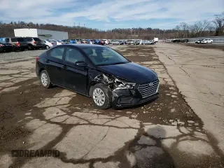 2022 Hyundai Accent SEL with VIN 3KPC24A64NE166750, listed as a Copart auction lot 39822123 with 10,520 mi miles. Bid and sale history available at carsss.com. Image 11.