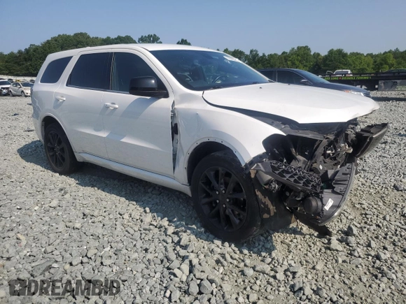 2018 Dodge Durango SXT with VIN 1C4RDHAG7JC494847, listed as a Copart auction lot 59308695 with 114,333 mi miles and Salvage title. Bid and sale history available at DreamBid. Image 4.