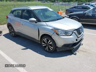 2020 Nissan Kicks SV with VIN 3N1CP5CV0LL508475, listed as a IAAI auction lot 42311781 with 101,867 mi miles and . Bid and sale history available at DreamBid. Image 1.