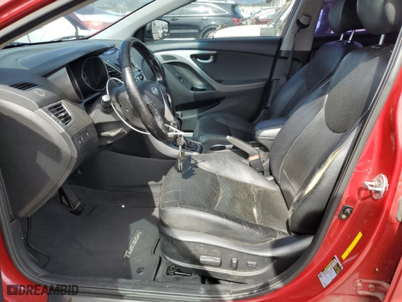 2015 Hyundai Elantra Limited with VIN KMHDH4AE8FU279304, listed as a Copart auction lot 51616825 with 166,073 mi miles and Clean Title. Bid and sale history available at carsss.com. Image 7.