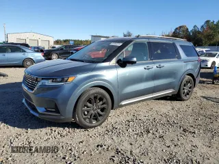 2024 Kia Carnival SX with VIN KNDNE5H38R6419968, listed as a Copart auction lot 81262224 with 13,127 mi miles and Salvage Title. Bid and sale history available at carsss.com. Image 1.