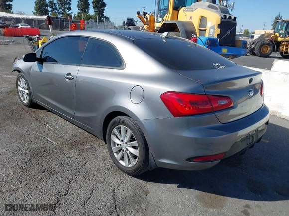 2016 Kia Forte Koup EX with VIN KNAFX6A83G5599886, listed as a IAAI auction lot 41397165 with 77810 miles. Bid and sale history available at carsss.com. Image 3.