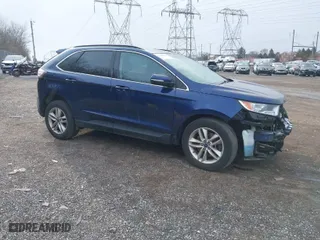 2016 Ford Edge SEL with VIN 2FMPK4J84GBB46734, listed as a IAAI auction lot 41446502 with 175,905 mi miles. Bid and sale history available at carsss.com. Image 1.