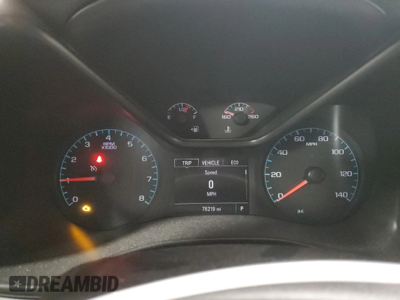 2021 Chevrolet Colorado 4WD Work Truck with VIN 1GCGTBEN5M1145380, listed as a Copart auction lot 83498474 with 76,219 mi miles and Salvage title. Bid and sale history available at DreamBid. Image 9.