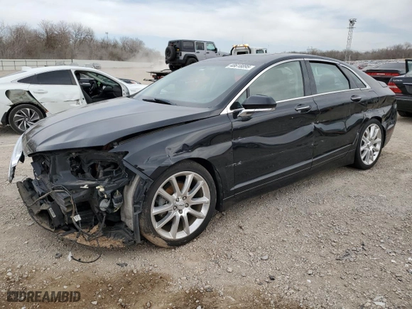 2016 Lincoln MKZ Hybrid with VIN 3LN6L2LU1GR612693, listed as a Copart auction lot 48618895 with 120,695 mi miles and Salvage Title. Bid and sale history available at carsss.com. Image 1.