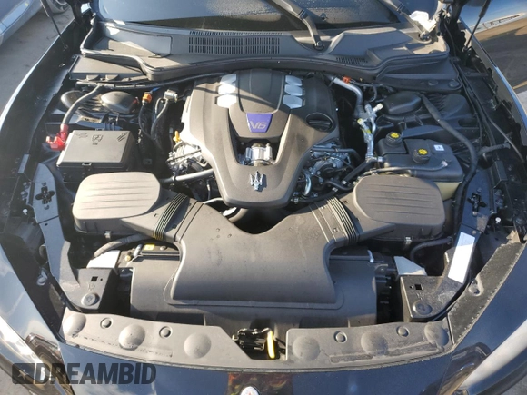 2021 Maserati Ghibli S with VIN ZAM57YSA6M1368667, listed as a Copart auction lot 73985054 with Not provided miles and Salvage title. Bid and sale history available at DreamBid. Image 11.