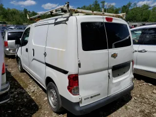 2017 Chevrolet City Express Cargo Van LT with VIN 3N63M0ZN0HK719606, listed as a Copart auction lot 53205334 with 89,838 mi miles and Salvage Title. Bid and sale history available at carsss.com. Image 2.