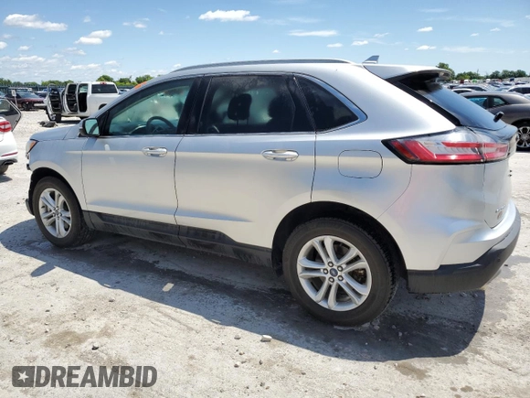 2019 Ford Edge SEL with VIN 2FMPK4J90KBB40298, listed as a Copart auction lot 56953585 with 110,639 mi miles and Salvage title. Bid and sale history available at DreamBid. Image 2.