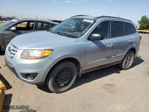 2010 Hyundai Santa Fe GLS with VIN 5NMSG3AB9AH391835, listed as a Copart auction lot 42047164 with 102,408 mi miles and Salvage Title. Bid and sale history available at carsss.com. Image 1.