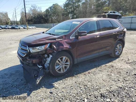 2018 Ford Edge SEL with VIN 2FMPK3J99JBB73468, listed as a Copart auction lot 45449965 with NaN miles and Salvage Title. Bid and sale history available at carsss.com. Image 1.