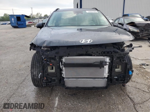 2024 Hyundai Kona Limited with VIN KM8HECA32RU172868, listed as a Copart auction lot 54697065 with 4,986 mi miles and Salvage title. Bid and sale history available at DreamBid. Image 5.