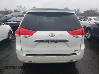 2011 Toyota Sienna XLE with VIN 5TDDK3DC8BS028341, listed as a Copart auction lot 51508345 with 178,411 mi miles and Salvage Title. Bid and sale history available at carsss.com. Image 6.