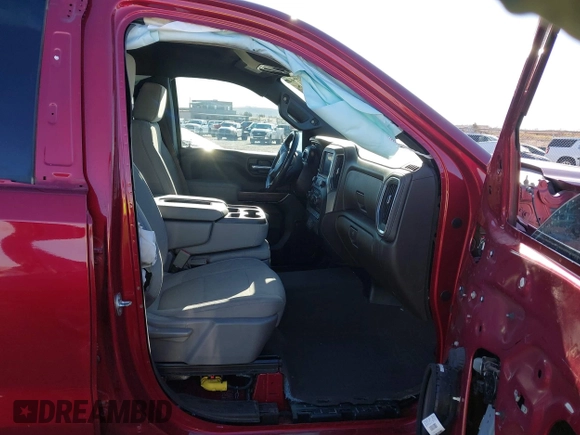 2019 Chevrolet Silverado 1500 LT with VIN 1GCRWCEKXKZ255397, listed as a IAAI auction lot 41131820 with 50,735 mi miles and . Bid and sale history available at DreamBid. Image 5.