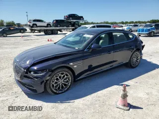 2024 Genesis G80 2.5T z VIN KMTGB4SC6RU227336, wystawiony jako Copart lot #48473755 z przebiegiem 8479 mil mil oraz Szkody całkowita. Historia ofert i sprzedaży dostępna na DreamBid. Obrazek 1.