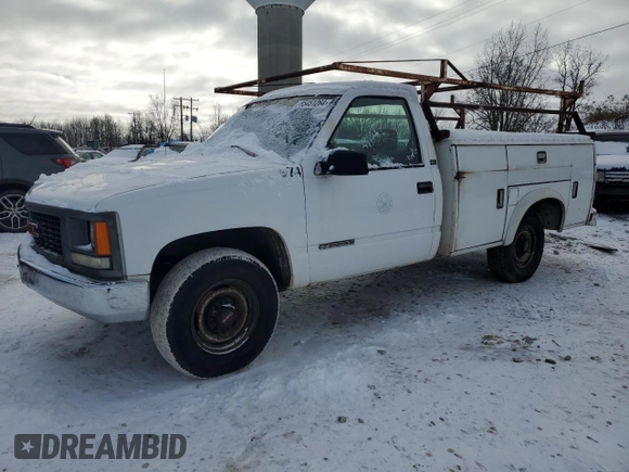 1997 GMC Sierra 1500 with VIN 1GTGC24R5VE524801, listed as a Copart auction lot 85451264 with 989,500 mi miles and Salvage Title. Bid and sale history available at DreamBid. Image 1.