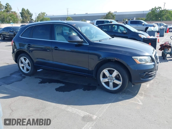 2012 Audi Q5 Premium Plus with VIN WA1LFAFP6CA129827, listed as a IAAI auction lot 42444693 with 106,257 mi miles and . Bid and sale history available at DreamBid. Image 1.