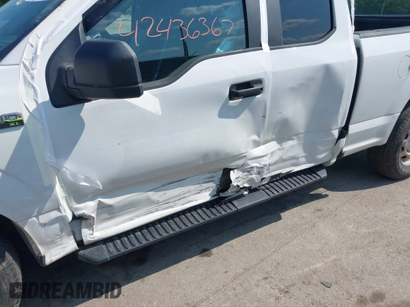 2018 Ford F-150 XL with VIN 1FTFX1E58JKD24996, listed as a IAAI auction lot 42436367 with 221,378 mi miles and . Bid and sale history available at DreamBid. Image 6.