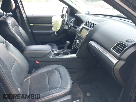 2017 Ford Explorer Sport z VIN 1FM5K8GTXHGE26582, wystawiony jako IAAI lot #42412469 z przebiegiem 89 774 mil mil oraz . Historia ofert i sprzedaży dostępna na DreamBid. Obrazek 5.