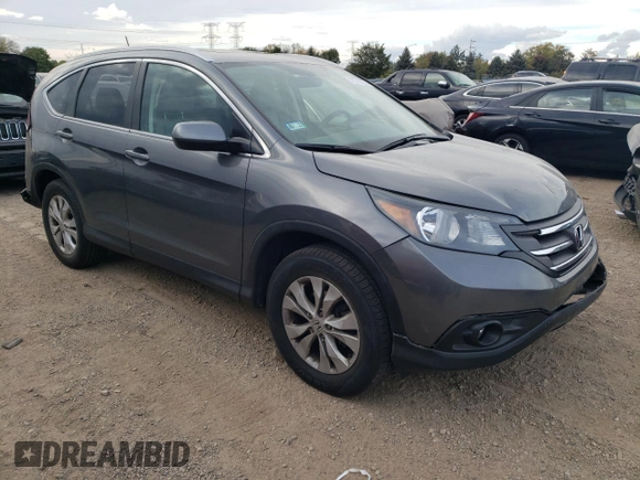 2014 Honda CR-V EX-L with VIN 2HKRM4H74EH648388, listed as a Copart auction lot 75747274 with 63,100 mi miles and Salvage Title. Bid and sale history available at carsss.com. Image 4.