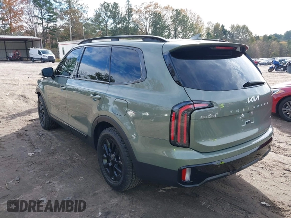 2024 Kia Telluride SX Prestige X-Pro with VIN 5XYP5DGC8RG459193, listed as a IAAI auction lot 40973506 with 10,541 mi miles and . Bid and sale history available at DreamBid. Image 3.